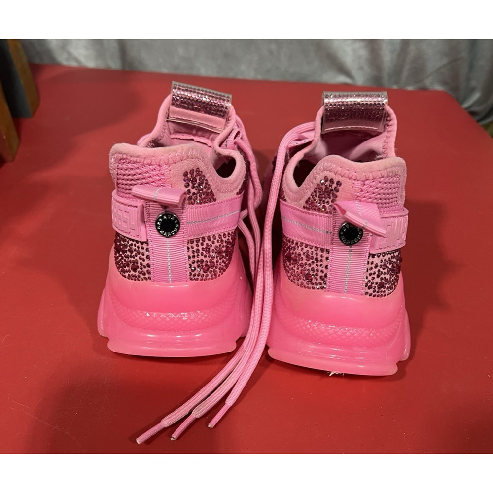 Steve Madden Women's Maxima (MAXI08S1) Pink Sneaker Sz 7.5M - Picture 2 of 6